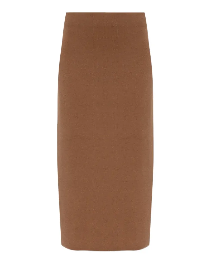 Fabiana Filippi Klassischer Midirock - Braun Braun