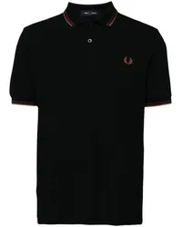 Fred Perry Klassisches Poloshirt Schwarz