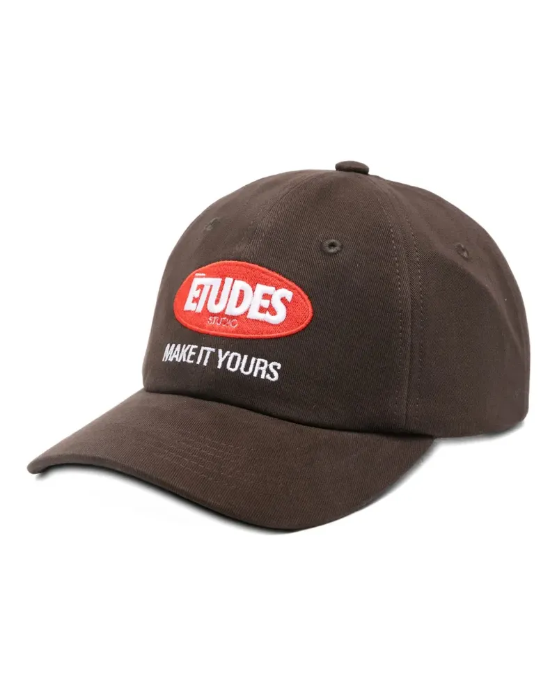 Études Studio logo-embroidered cap - Braun Braun