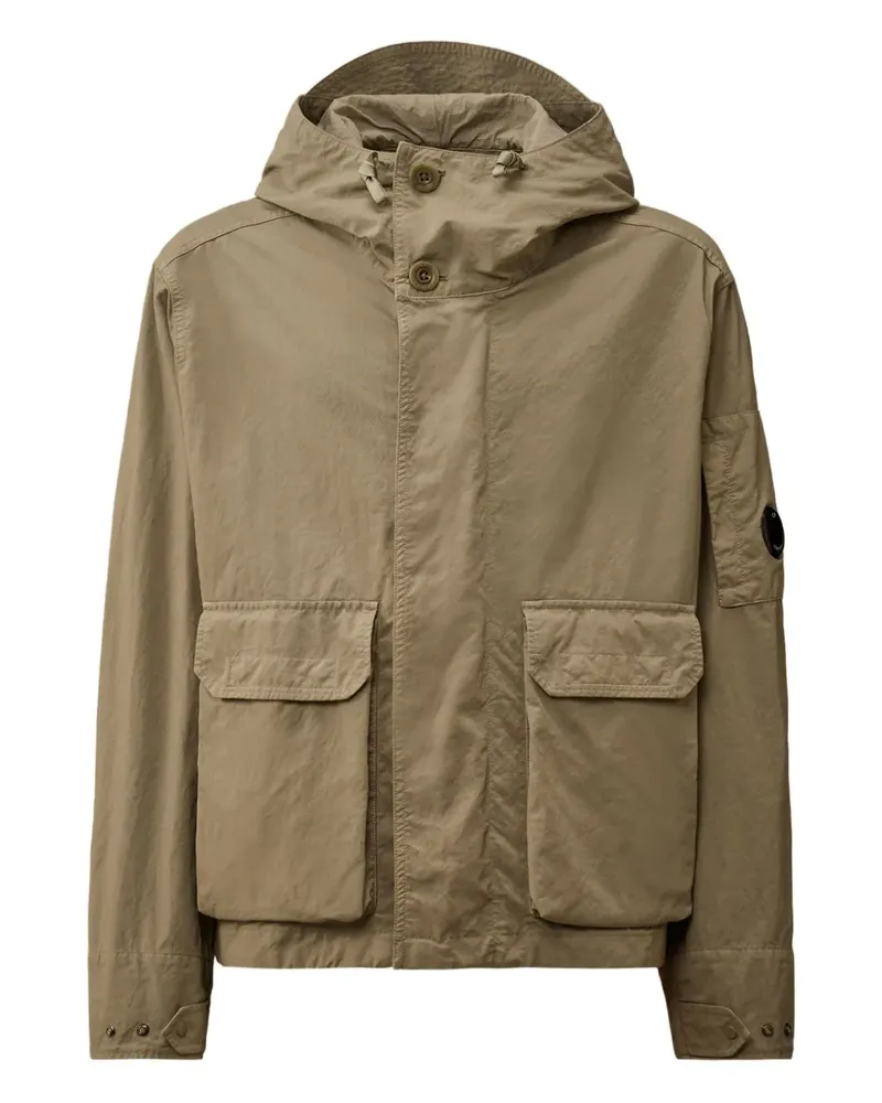 C.P. Company Kapuzenjacke mit Taschen - Nude Nude