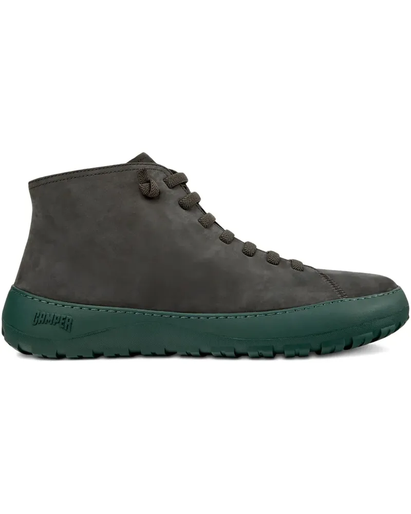 Camper Knöchelhohe Peu Schnürstiefel - Grau Grau