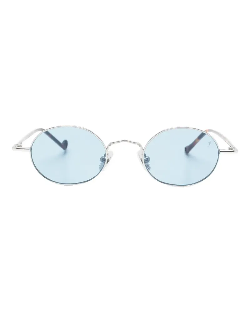 Eyepetizer Ginger Sonnenbrille mit ovalem Gestell - Silber Silber