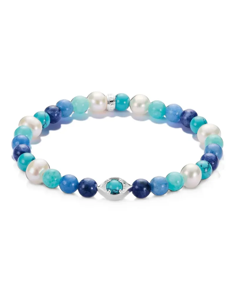 Thomas Sabo Elyndra Nazar Perlenarmband - Silber Silber