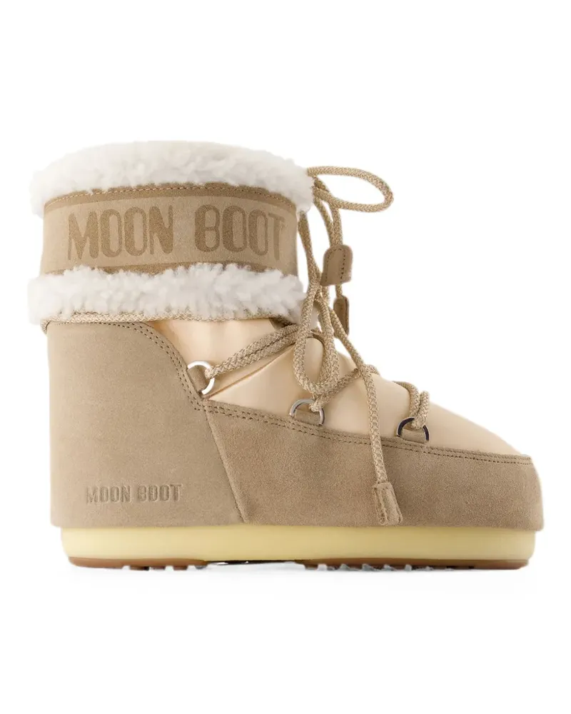 Moon Boot Icon Low Pearly Plus Stiefeletten - Nude Nude