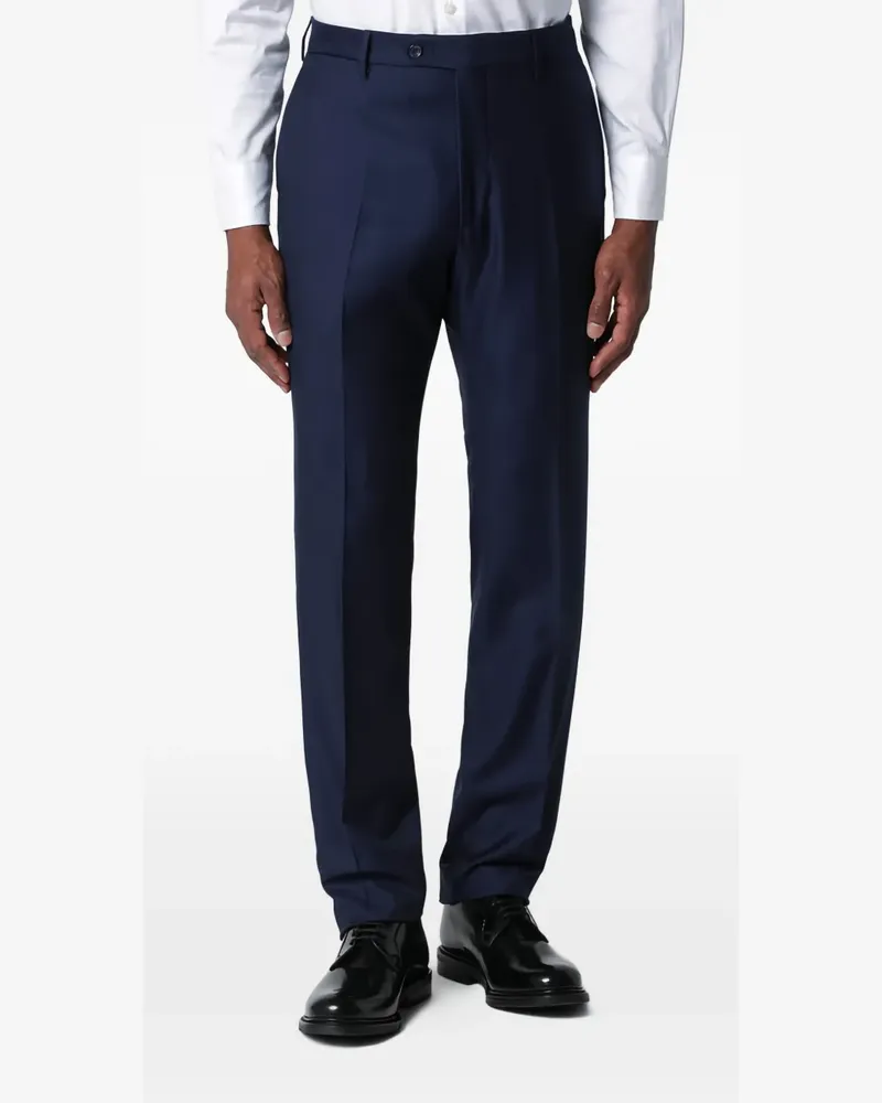 Tagliatore Anzug mit Knopfverschluss - Blau Blau