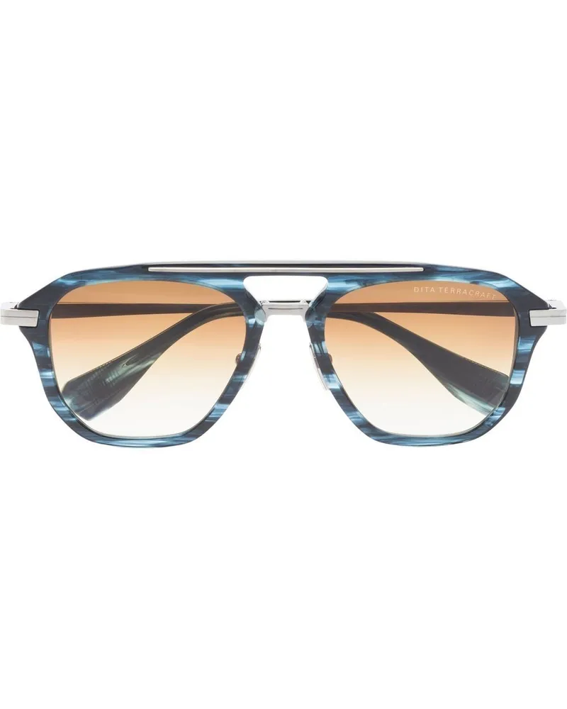 DITA Getönte Pilotenbrille - Blau Blau