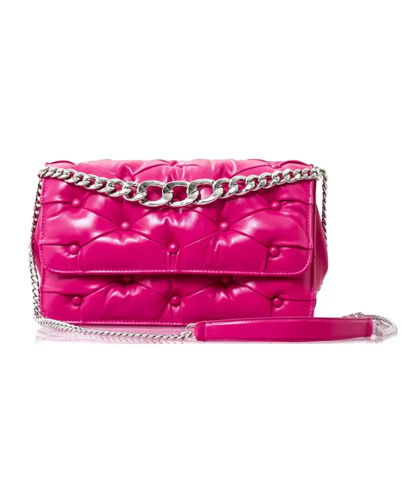 Benedetta Bruzziches Carmen quilted chain shoulder bag - Rosa Rosa
