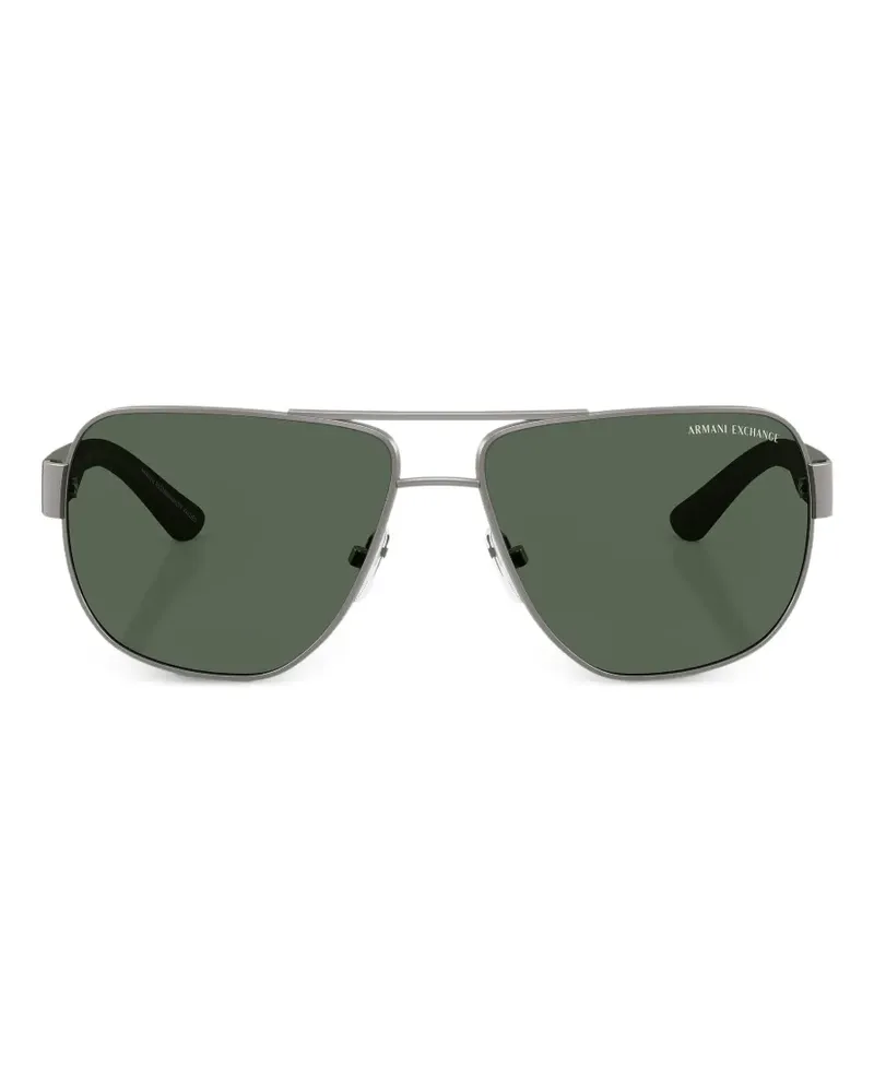 Armani Exchange Getönte Pilotenbrille - Grün Grün
