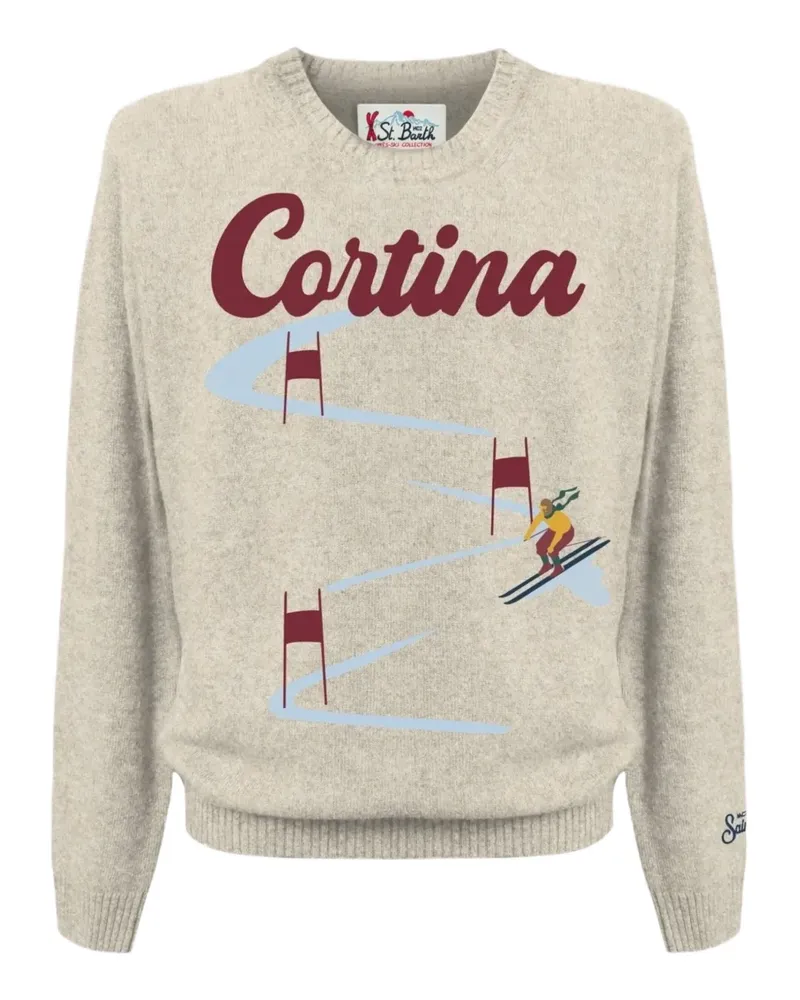 MC2 Saint Barth Cortina Ski Race Pullover - Nude Nude