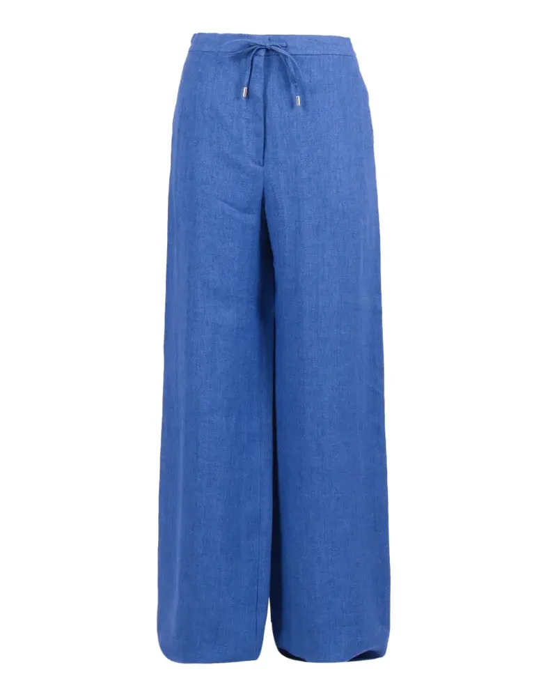 Max Mara Pelota drawstring-waist trousers - Blau Blau