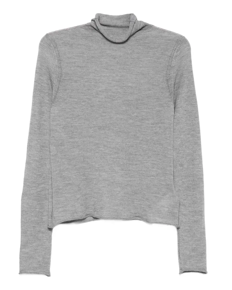 Fedeli Pullover mit Rollkragen - Grau Grau