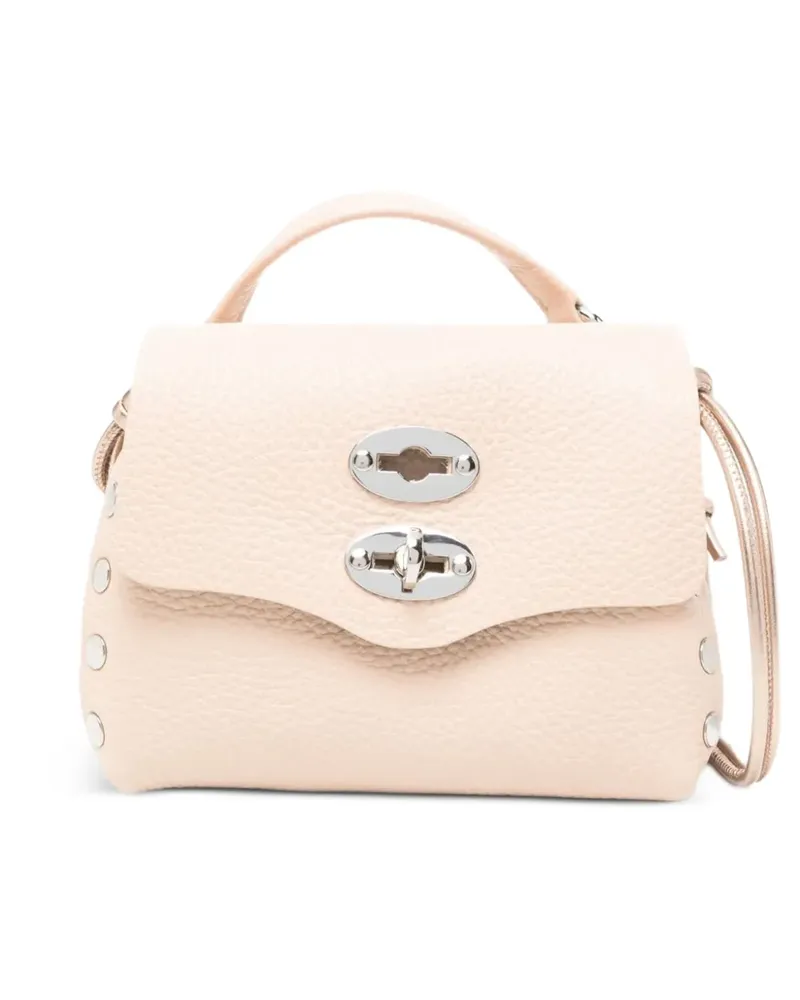 Zanellato Tote Bag mit Nieten - Nude Nude