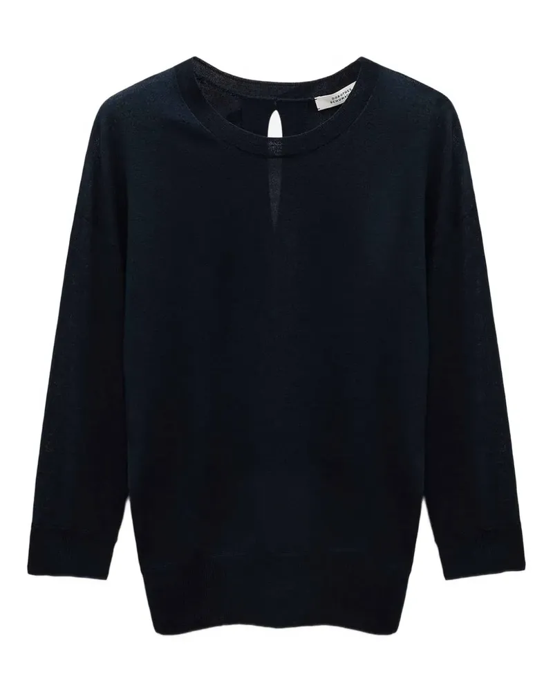 Dorothee Schumacher Pullover mit Satinschleife - Blau Blau