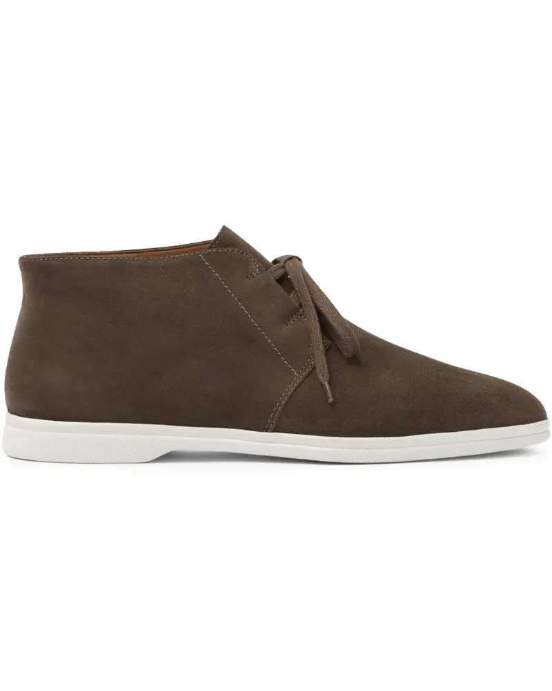 Scarosso High-Top-Sneakers aus Wildleder - Braun Braun