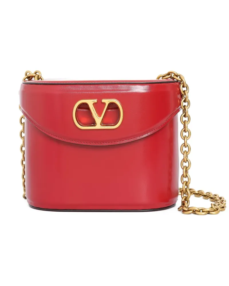Valentino Garavani Mini-Tasche mit V-Logo - Rot Rot
