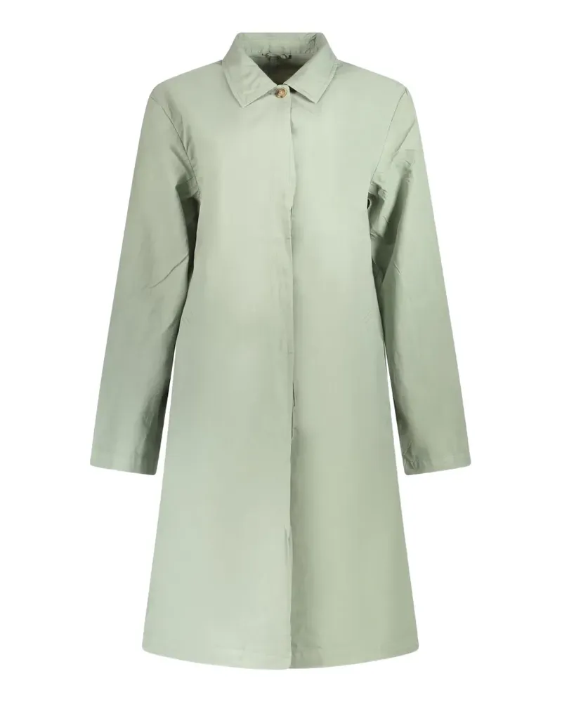 North Sails concealed-front coat - Grün Grün