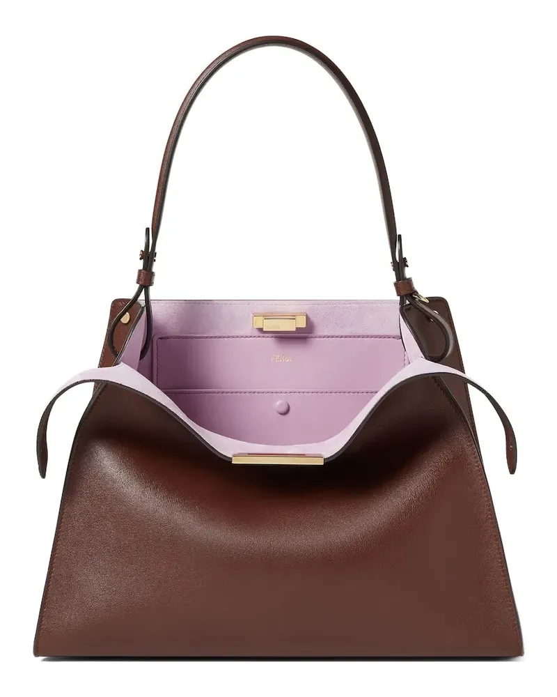 Fendi Mittelgroße Way Tote Bag - Braun Braun
