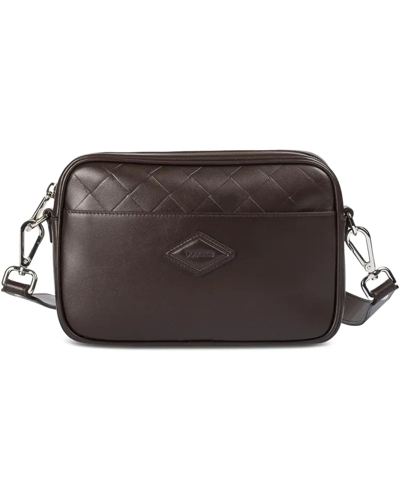 Doucal´s Kuriertasche mit Matelassé-Detail - Braun Braun