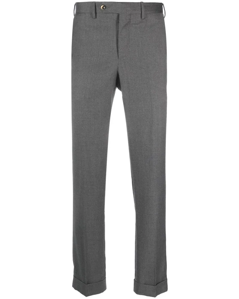 PT TORINO Halbhohe Hose - Grau Grau