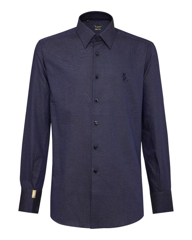 Billionaire Langärmeliges Hemd - Blau Blau