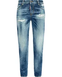 Dsquared2 Jeans mit Logo-Patch Blau