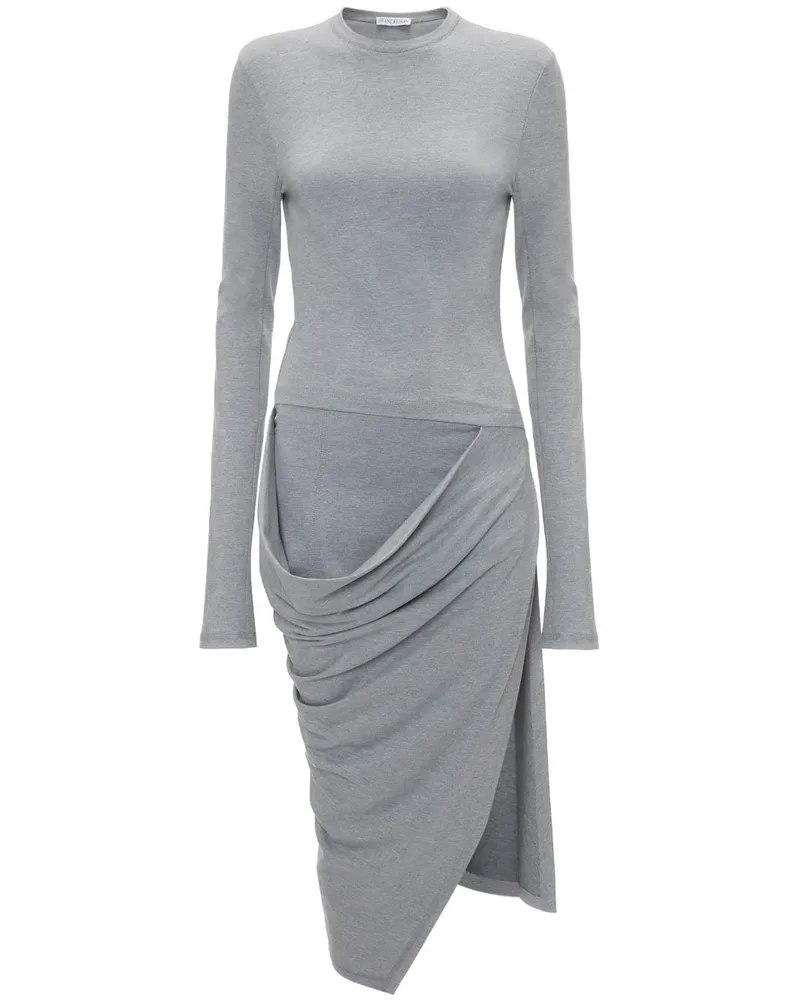J.W.Anderson Drapiertes Minikleid - Grau Grau