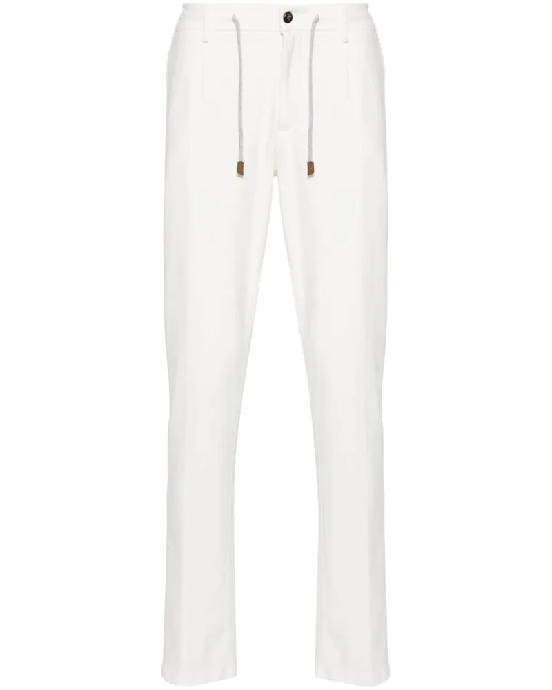 Eleventy Klassische Hose - Weiß Weiß