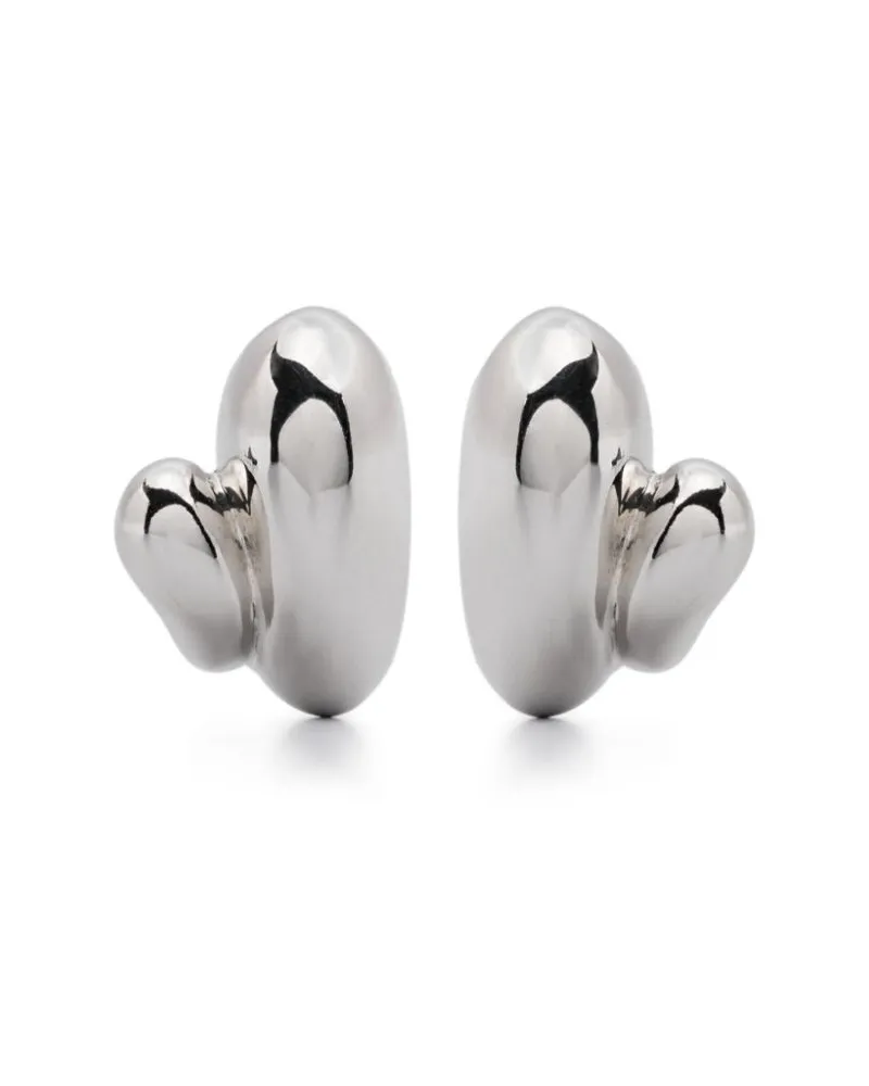 Maria Black Sagene Trail stud earrings - Silber Silber