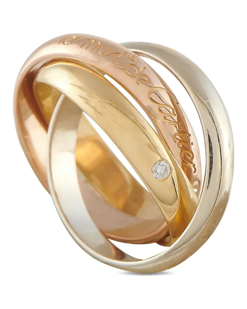 Cartier Les Must de  Trinity diamond ring - Gold Gold