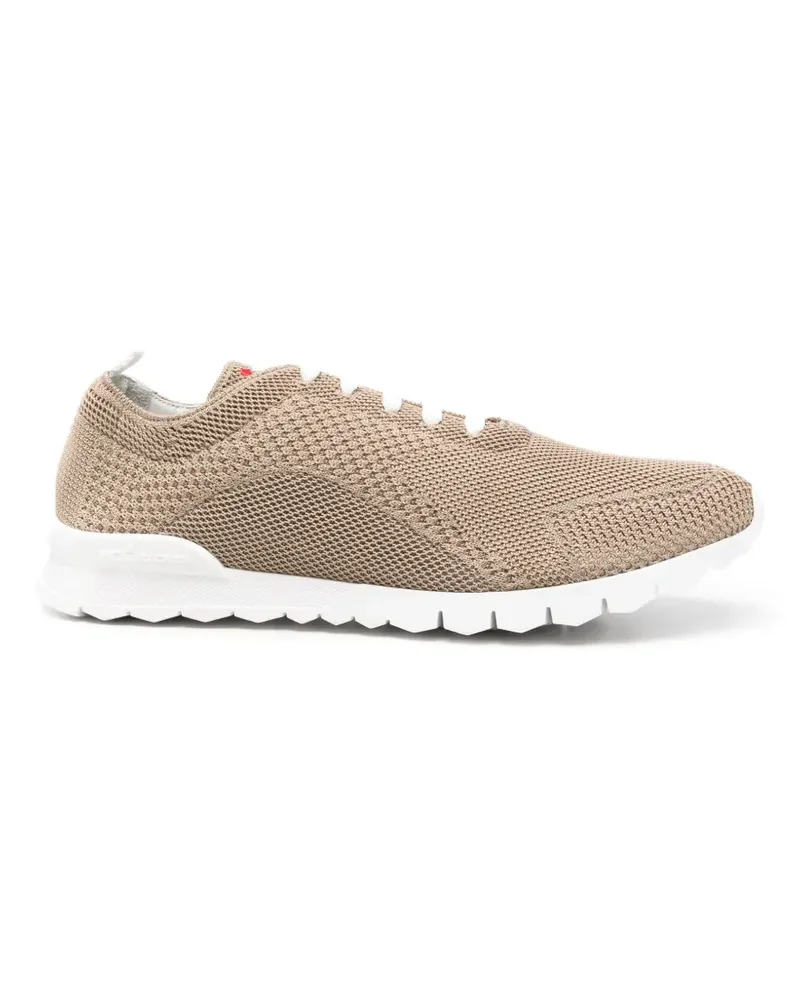 Kiton Sneakers in Strickoptik - Nude Nude