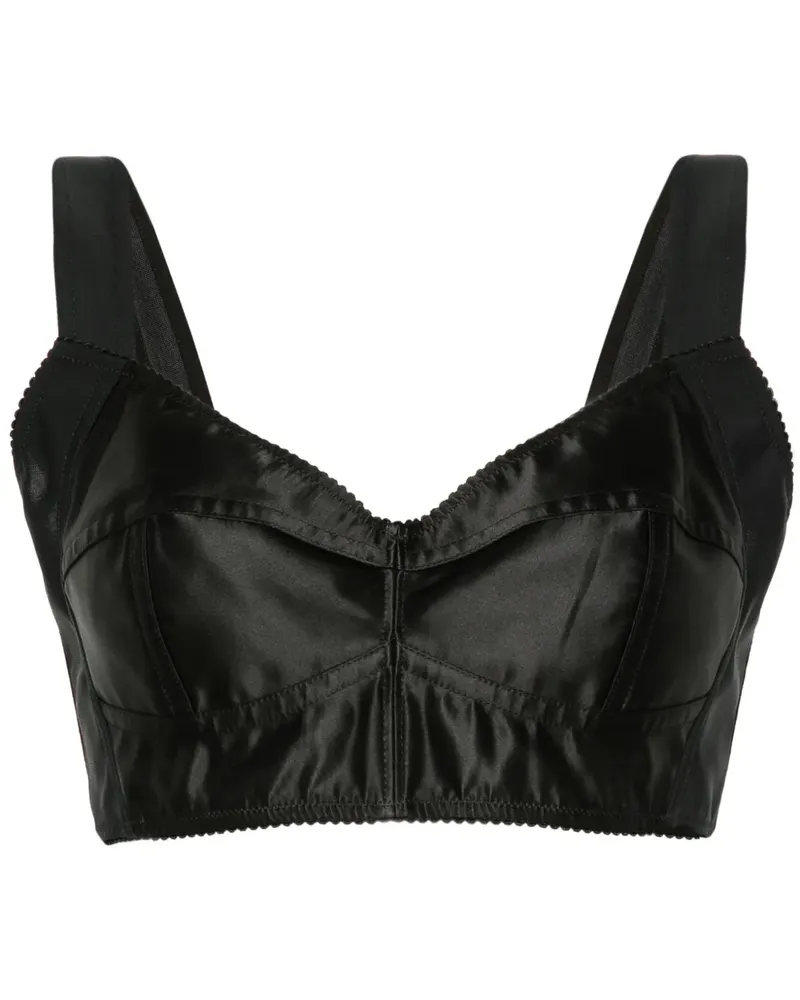 Dolce & Gabbana Korsett-Top - Schwarz Schwarz