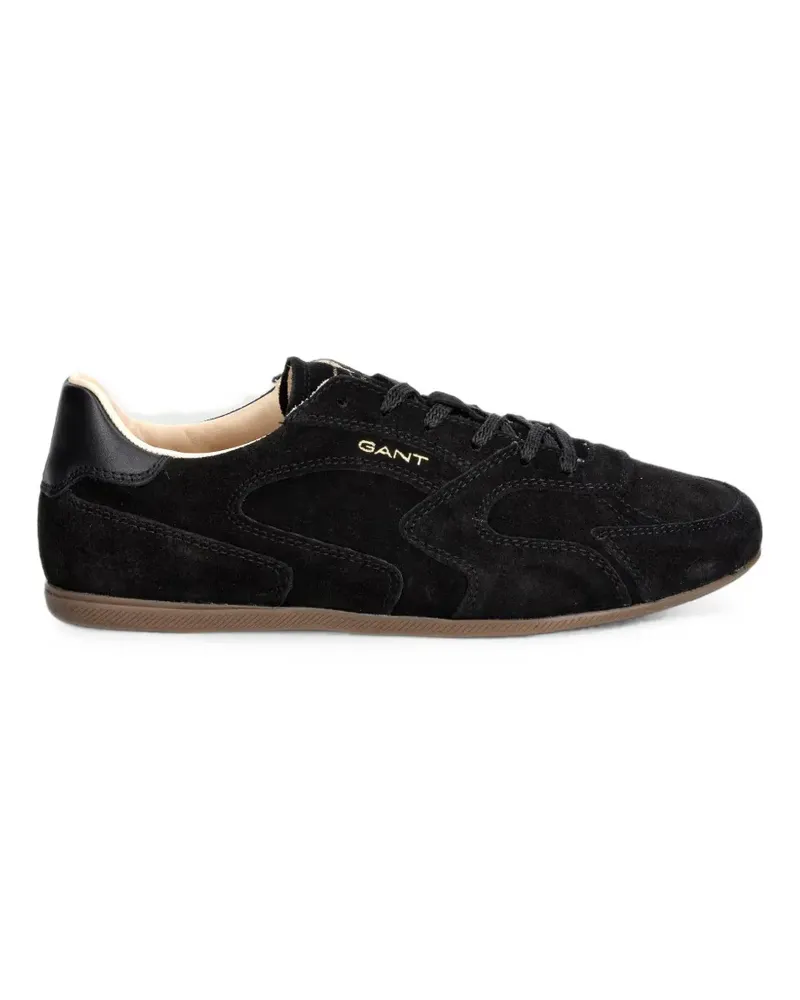 Gant suede panelled sneakers - Schwarz Schwarz