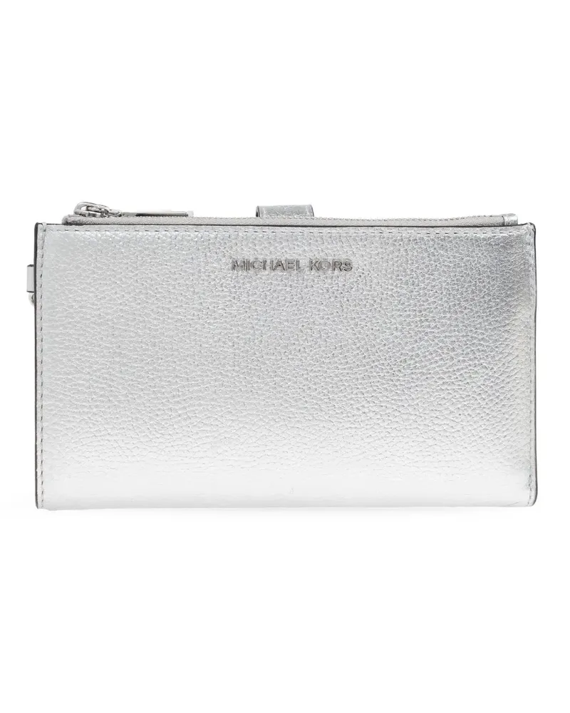 Michael Kors Adele Portemonnaie - Silber Silber