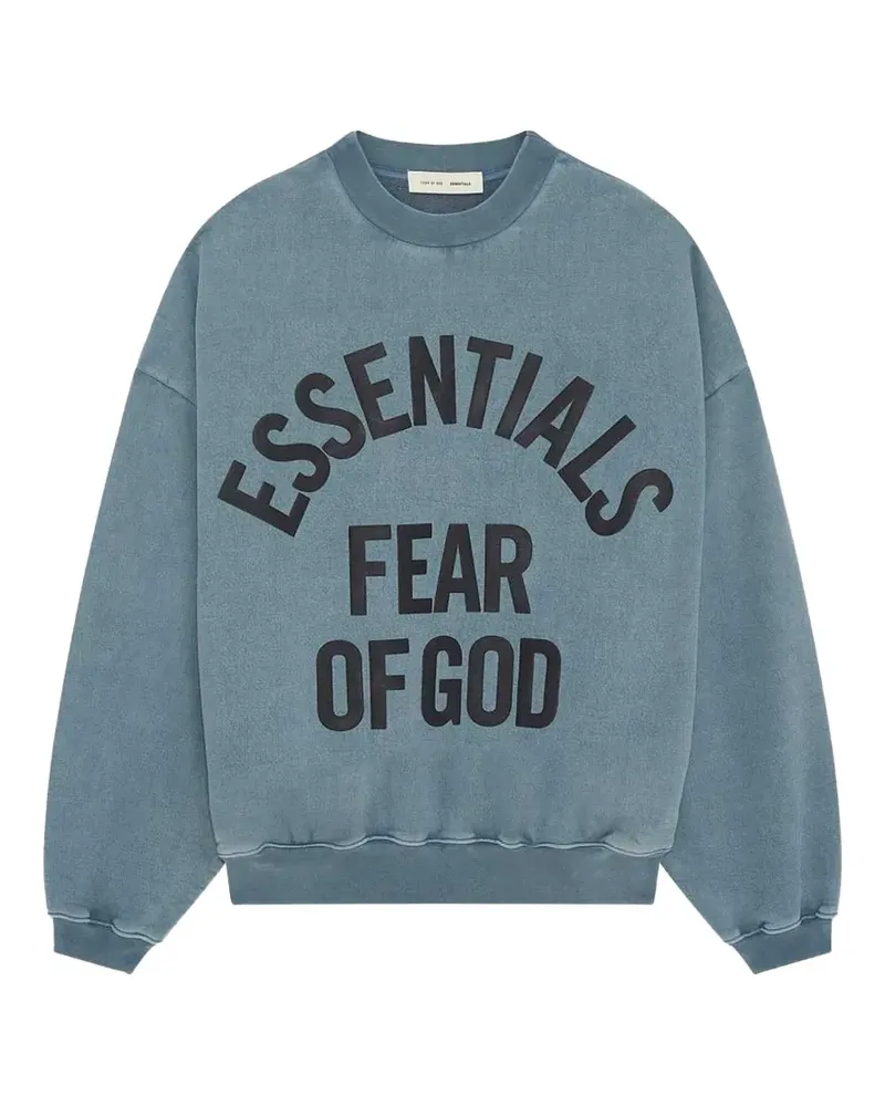 Fear of God Campus 90s Sweatshirt mit Logo - Blau Blau