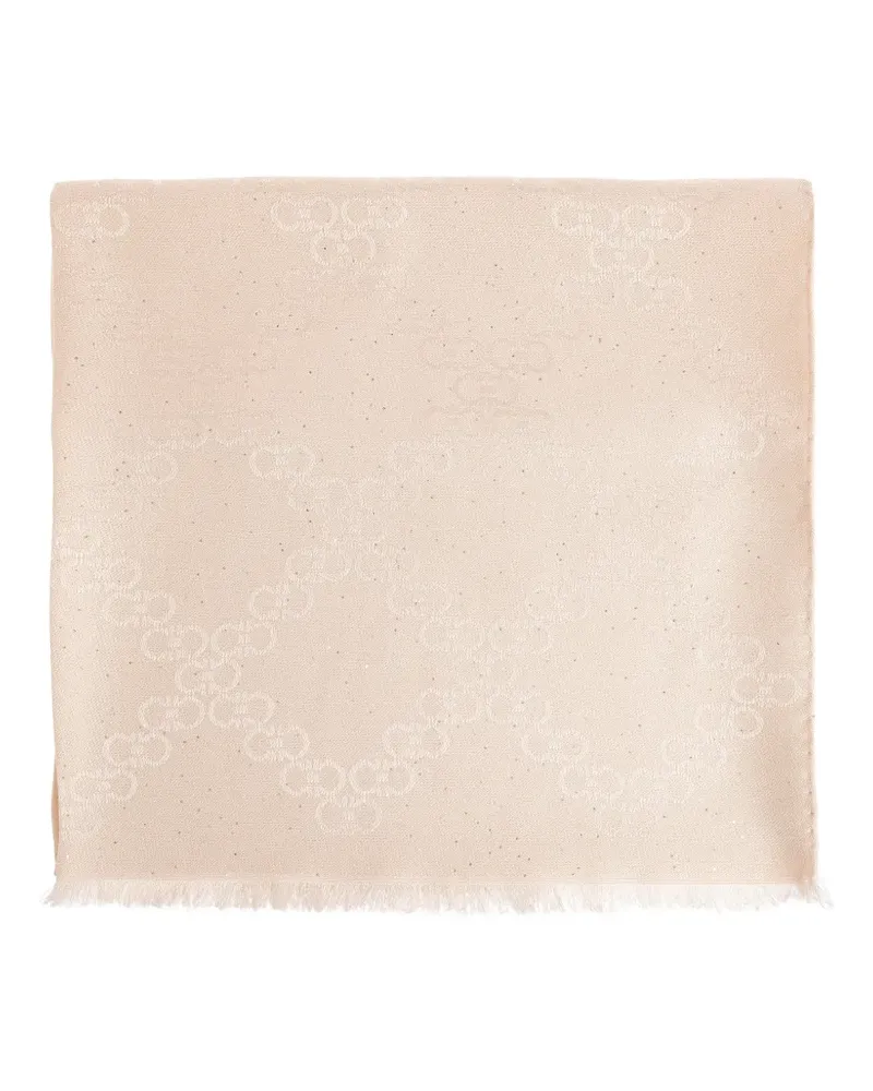Ferragamo Gancini jacquard scarf - Nude Nude