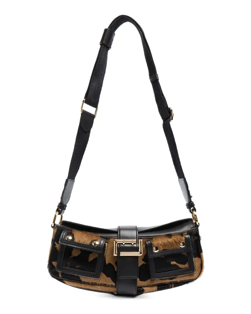 Lancel Schultertasche mit Fächern - Braun Braun