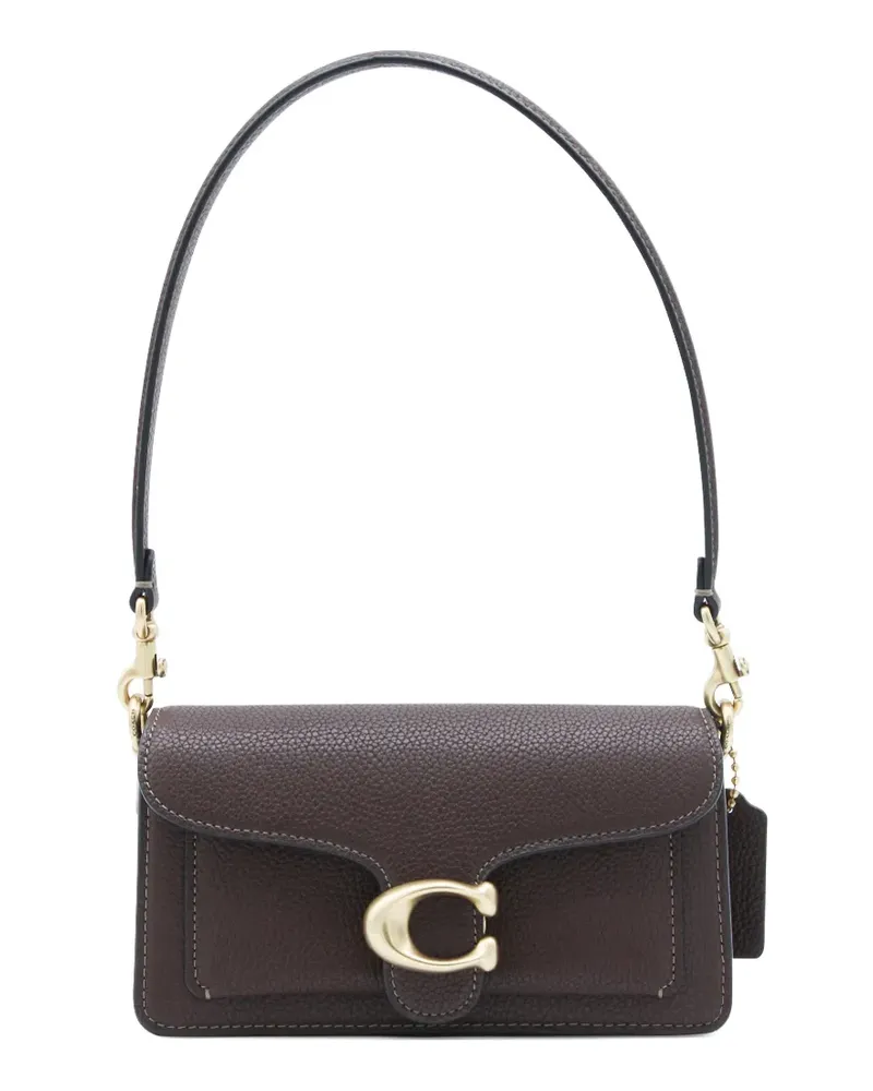 Coach Schultertasche mit C-Schnalle - Braun Braun