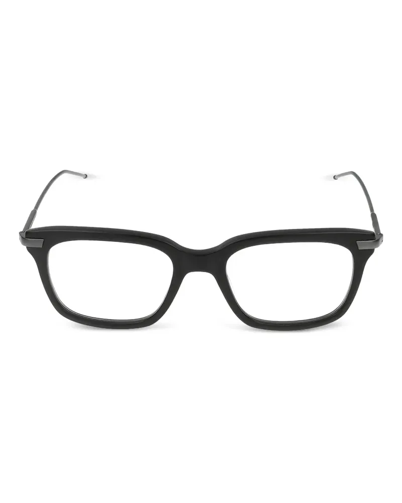 Thom Browne square-frame glasses - Schwarz Schwarz
