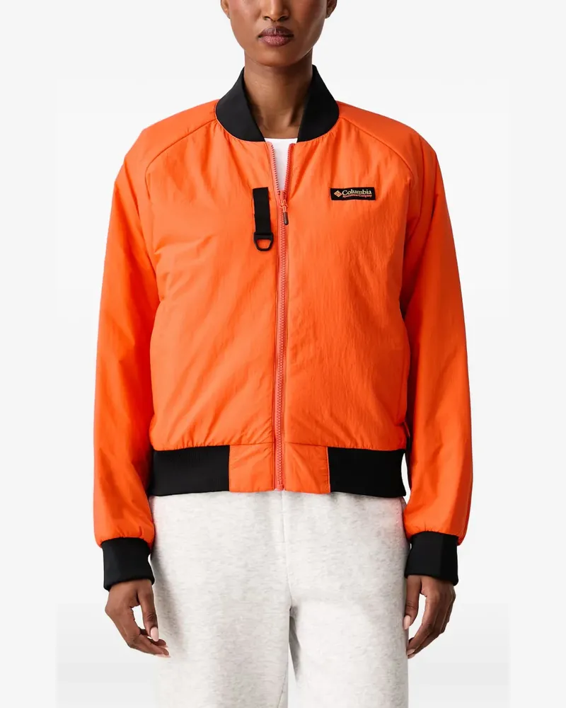 Columbia Sportswear Company reversible zip-up bomber jacket - Orange Orange