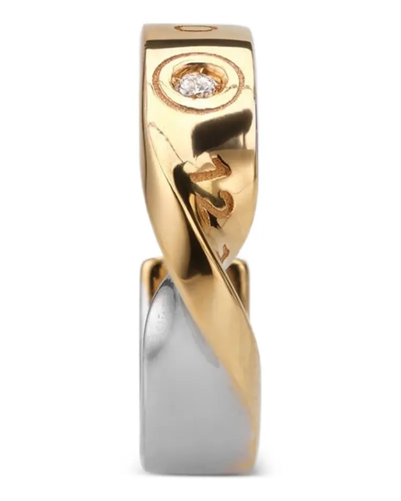 Maison Margiela Ear Cuff Numerical con Diamante - Gold Gold