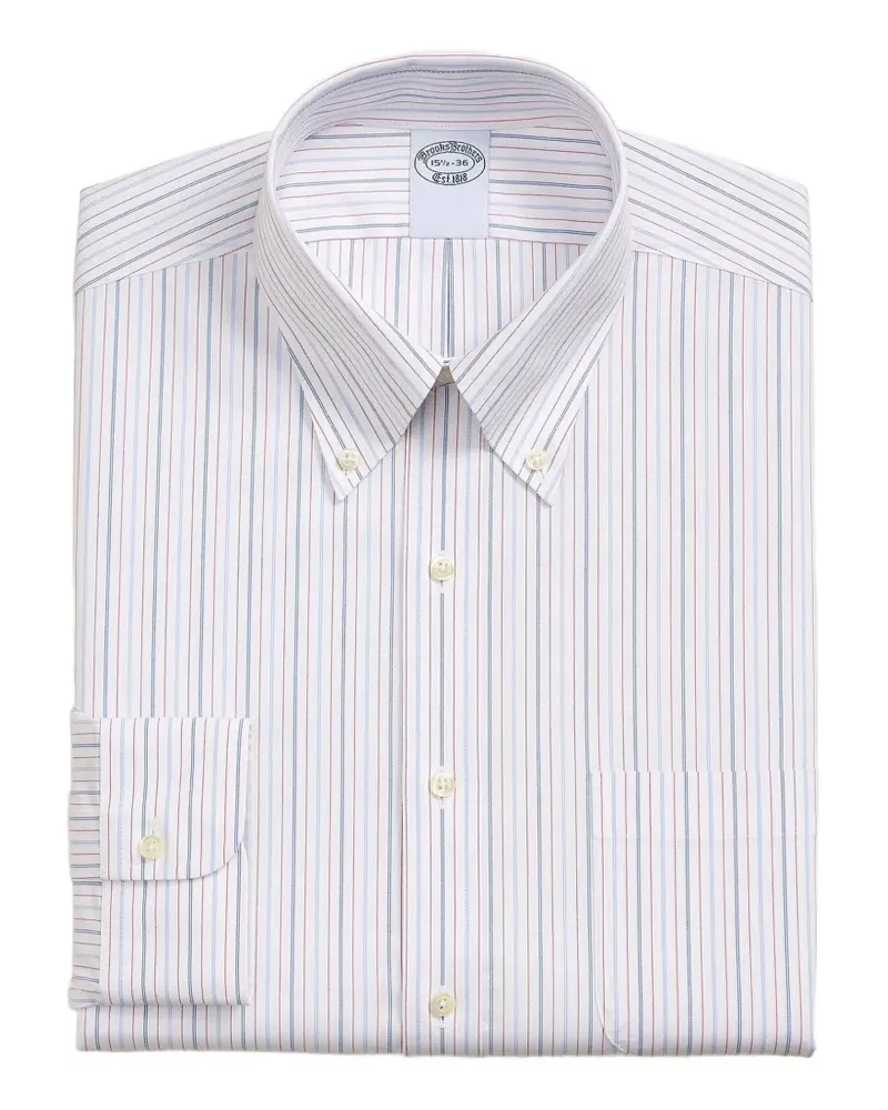 Brooks Brothers Hemd mit geknöpfter Tasche - Weiß Weiß