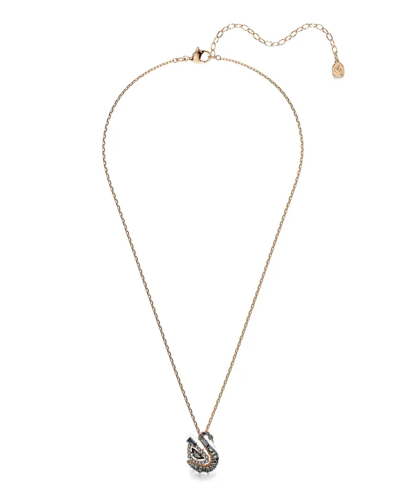 Swarovski Halskette mit Kristallen - Rosa Rosa