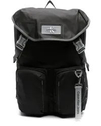 Calvin Klein Rucksack mit Klappe Schwarz