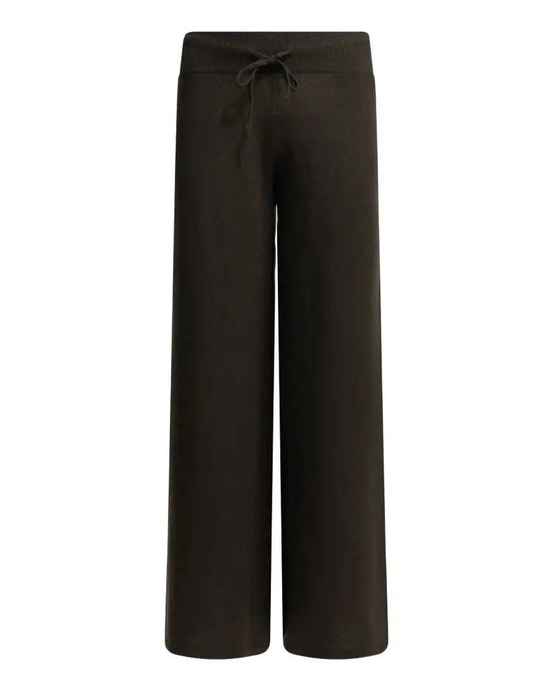 Lisa Yang Sofi drawstring-waist cashmere trousers - Braun Braun