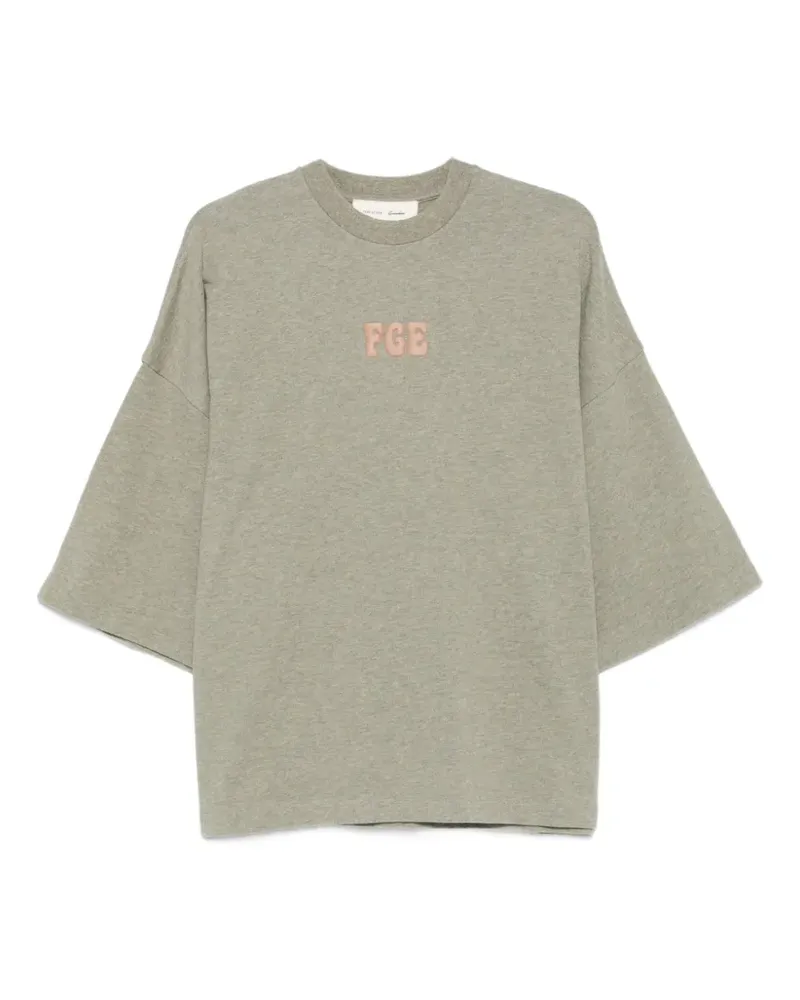 Fear of God T-Shirt mit Rundhalsausschnitt - Grün Grün