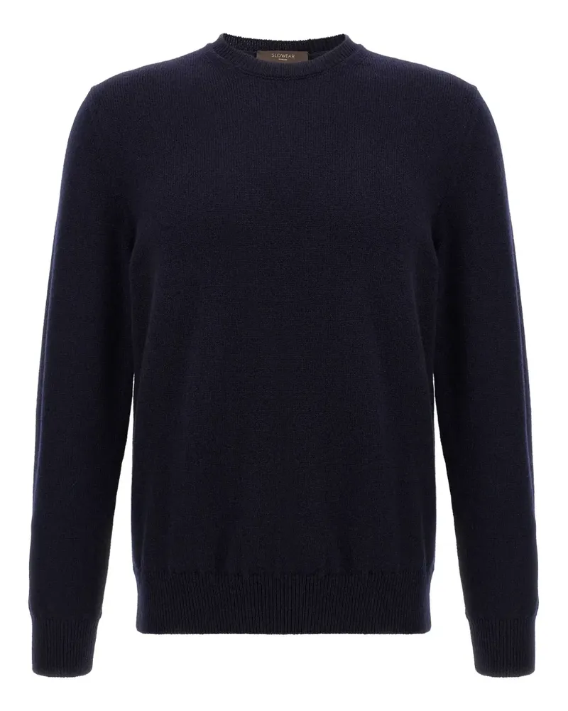 Zanone Pullover mit rundem Ausschnitt - Blau Blau
