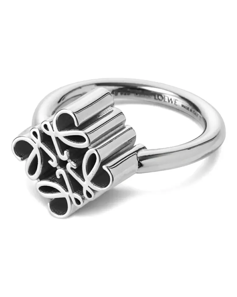 Loewe Anagram Sterlingsilberring Silber