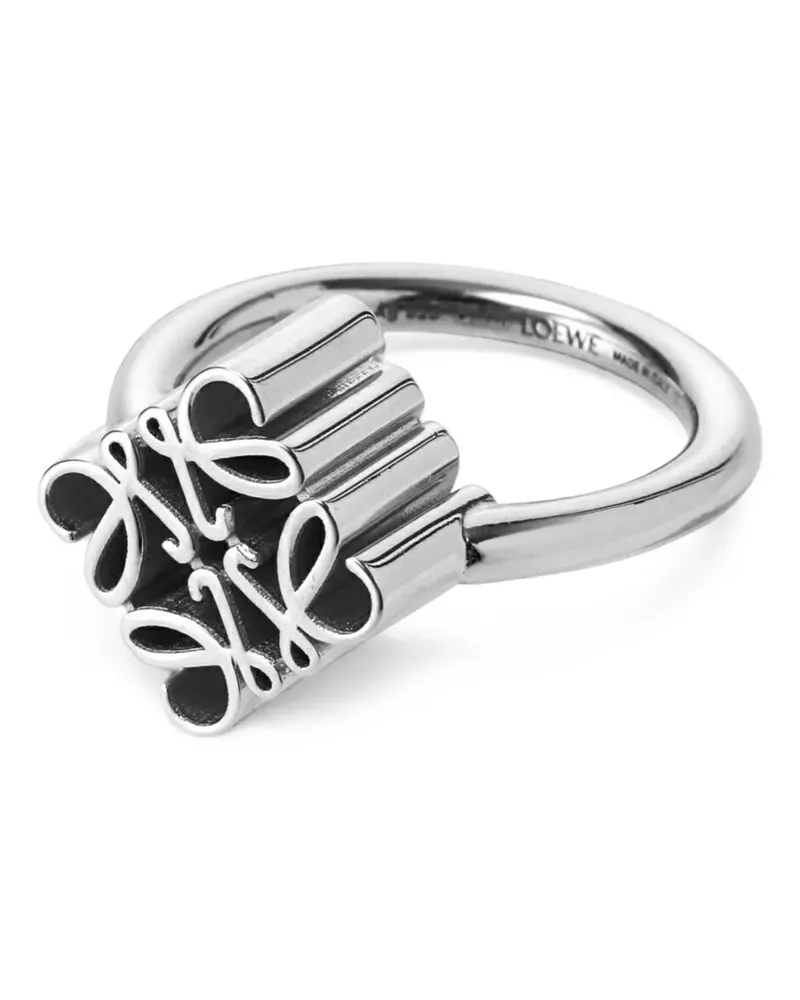Loewe Anagram Sterlingsilberring Silber