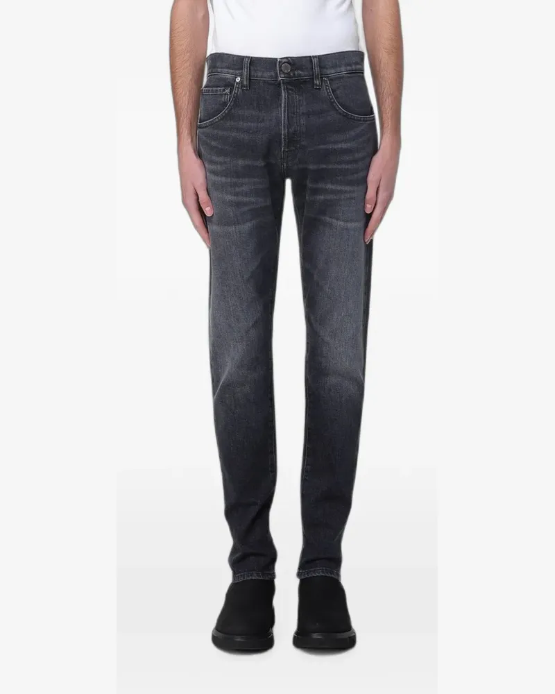 PT TORINO whiskering-effect jeans - Grau Grau