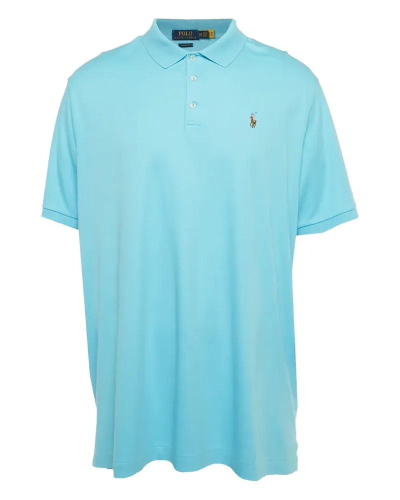 Ralph Lauren Poloshirt mit Logo-Stickerei - Blau Blau